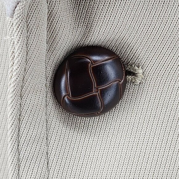 Vintage London Fog Mens Beige Overcoat With Faux Fur, Men's 44L - Picture 5 of 12